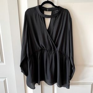 Torrid v neck cutout blouse 4x